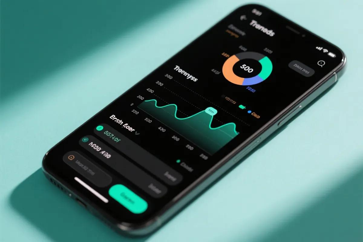 App 界面-趋势图表
