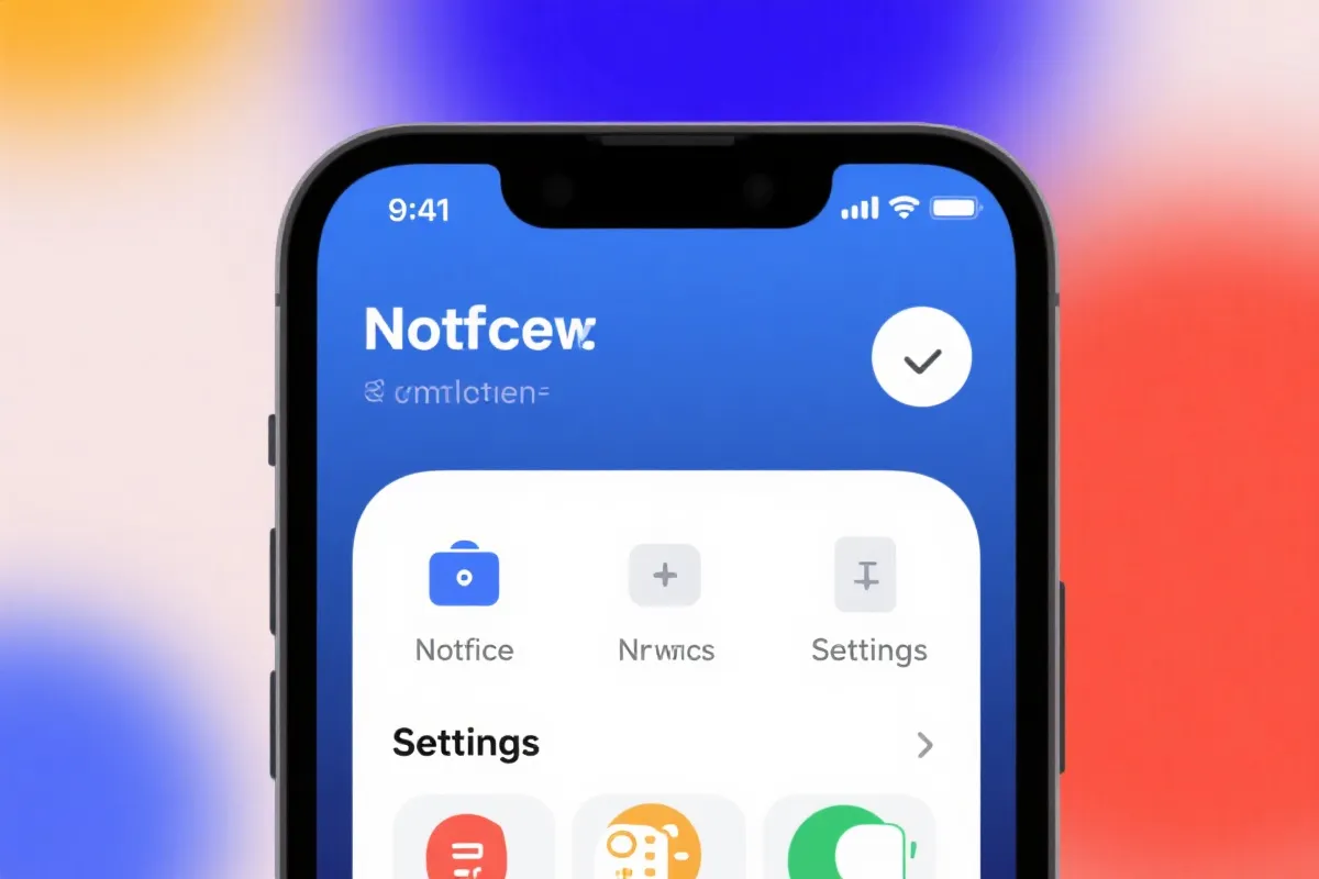 App 界面-通知设置