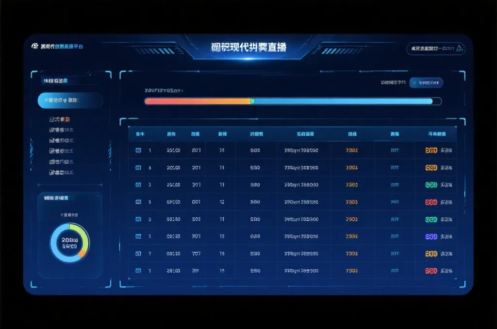 开奖直播页面布局